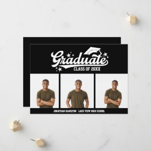 High School Graduation Announcement 3 Photo