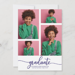 High School Graduation Announcement 4 Photo