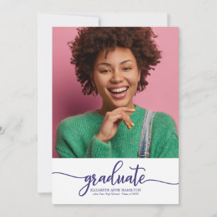 High School Graduation Announcement Photo