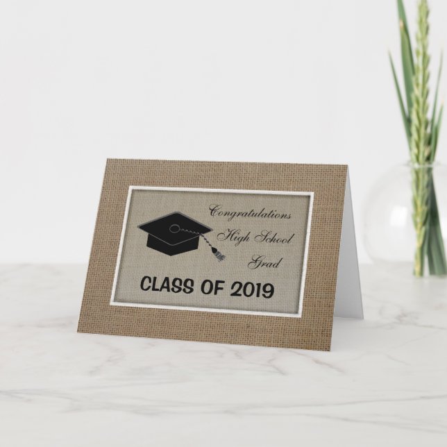 High School Graduation Card (Front)