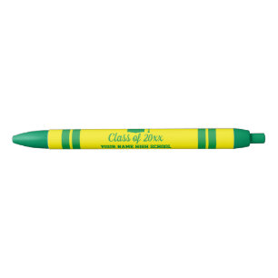 High School graduation class of 2025 student gift Blue Ink Pen