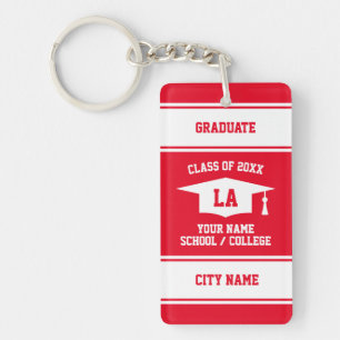 High School graduation Class senior grad Keychain