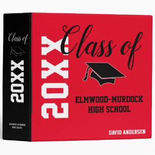 High School Graduation Memory Books Binder