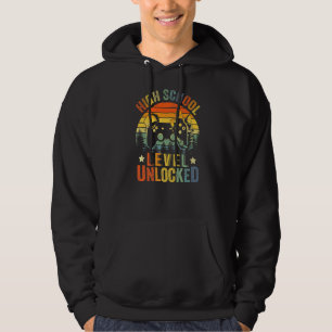 High School Level Unlocked Video Game Back To Scho Hoodie