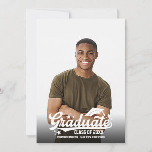 High School Photo Graduation Announcement