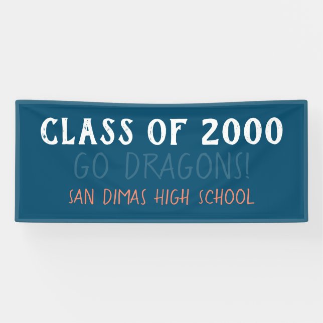 High School Reunion or Graduation casual banner (Horizontal)