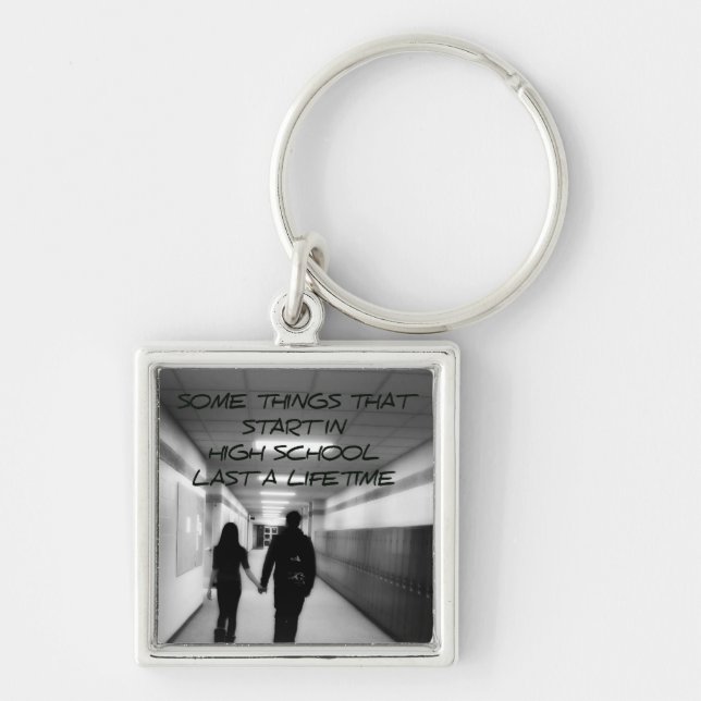 High School Sweethearts Keychain (Front)