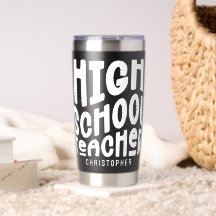 High School Teacher Simple Text 