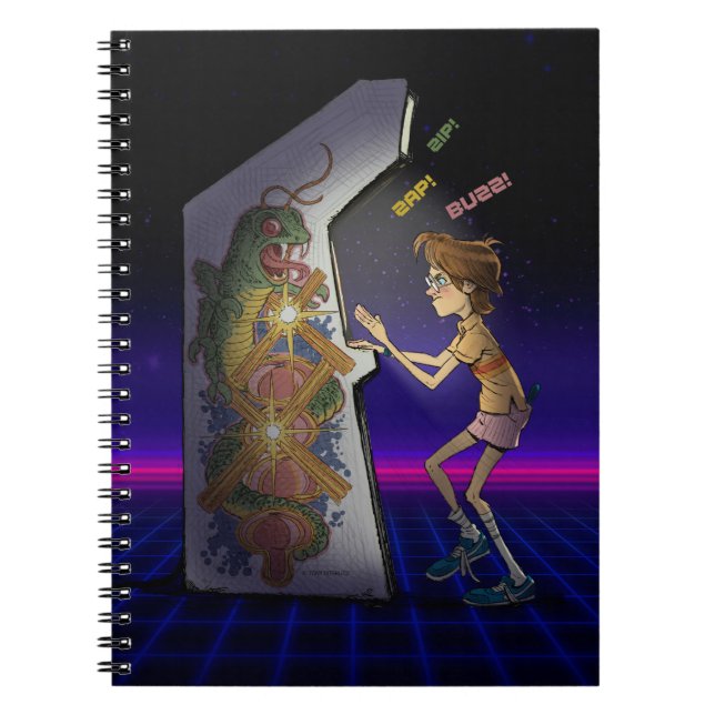 “High Score” 6.5 x 8.75" Notebook (Front)