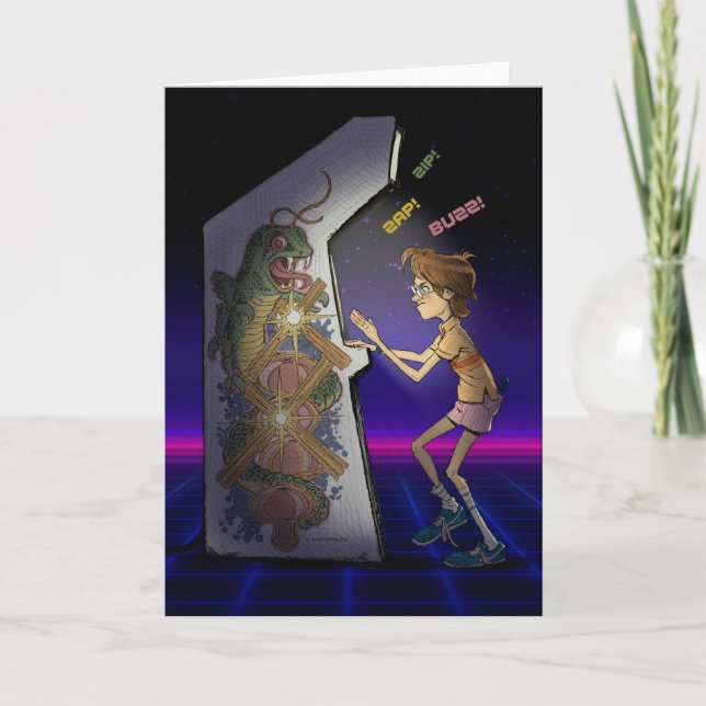 “High Score” Greeting card (Front)