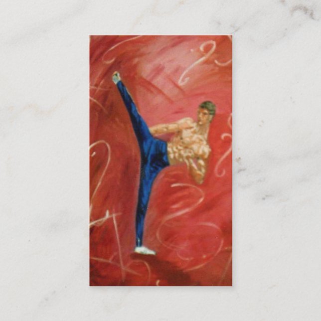 'High Side Kick' Business Card (Front)