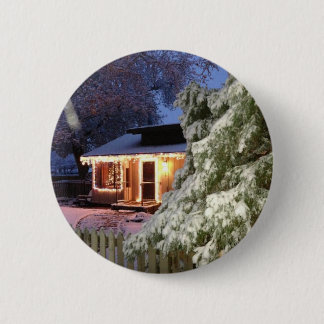 High Sierra Holiday 2 Inch Round Button