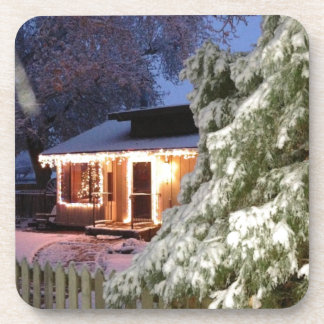 High Sierra Holiday Coaster