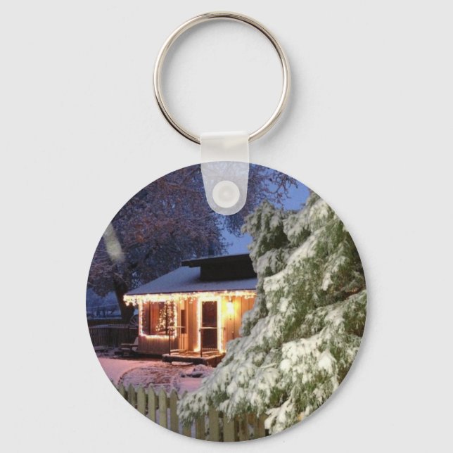 High Sierra Holiday Keychain (Front)