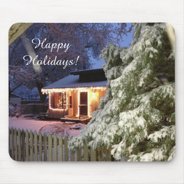 High Sierra Holiday Mouse Pad (Front)