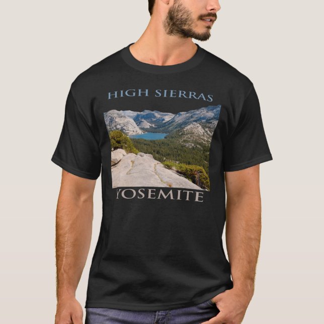 High Sierras dark T-Shirt (Front)