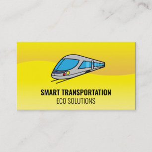 High Speed Train Business Card