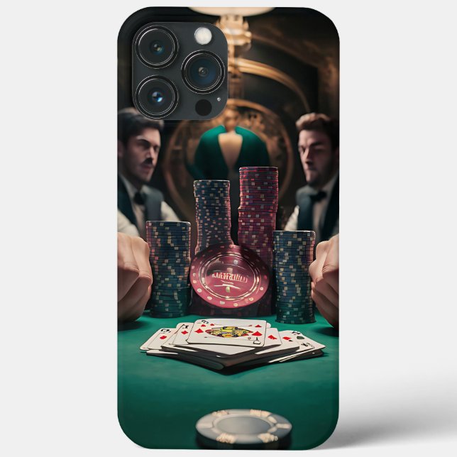 High Stakes at the Casino Case-Mate iPhone Case (Back)