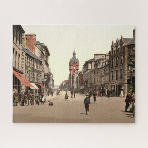 High Street Scenic Scotland Vintage Jigsaw Puzzle