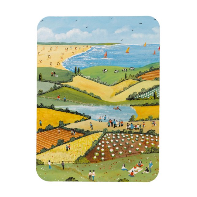 High Summer 2 Magnet (Vertical)