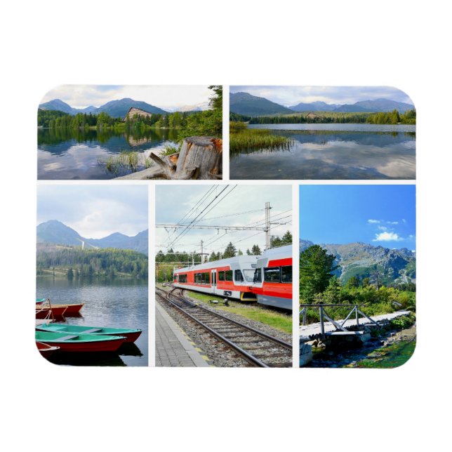 High Tatra mountains Magnet (Horizontal)