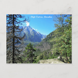 High Tatra Mountains, Slovakia, Postcard