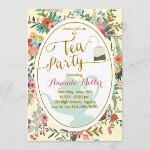 High Tea invitation