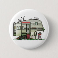 High Tech 5th Wheel Camper Button