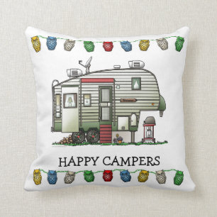 High Tech 5th Wheel Throw Pillow