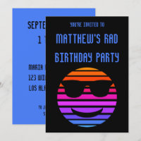 High Tech Cool Emoji Boys Birthday Party