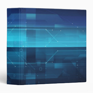 High tech digital background binder