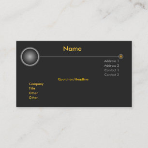 High Tech Nibiru Business Card
