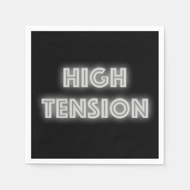 High Tension Napkin (Front)