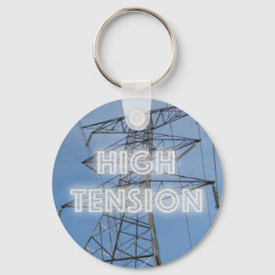 High Tension Tower Keychain