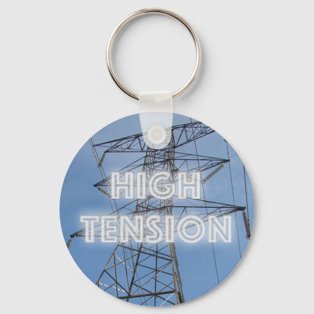 High Tension Tower Keychain (Front)