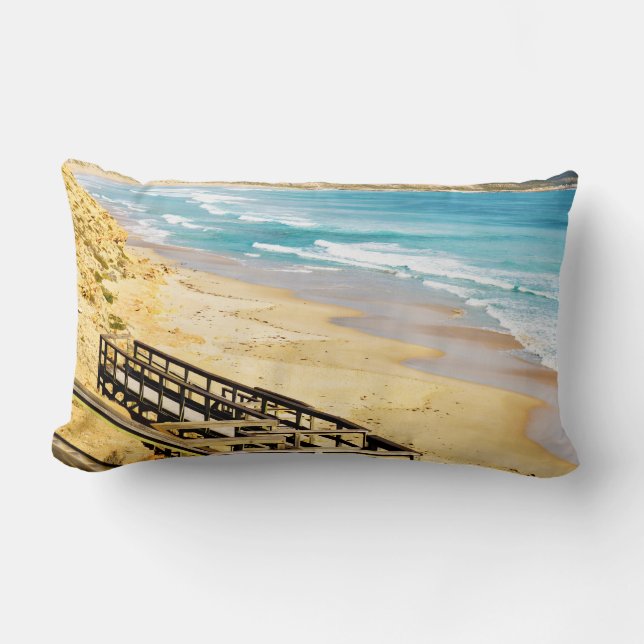 High Tide Is Coming, Lumbar Pillow (Front)