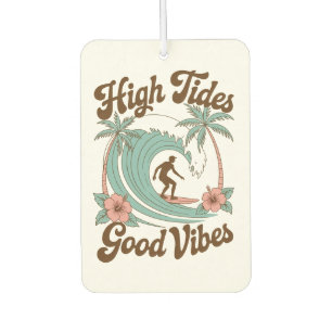 High Tides, Good Vibes – Surfing Ocean Adventure Air Freshener