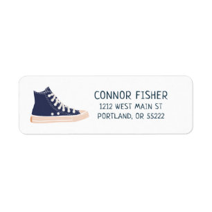 High-top sneakers shoes design