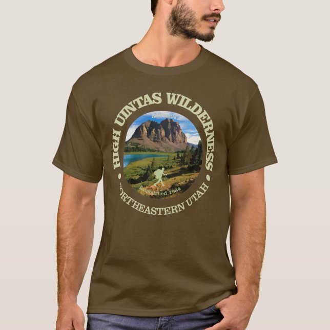 High Uintas Wilderness T-Shirt (Front)