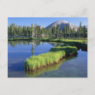 HIGH UINTAS WILDERNESS, UT, US, penisula, Postcard