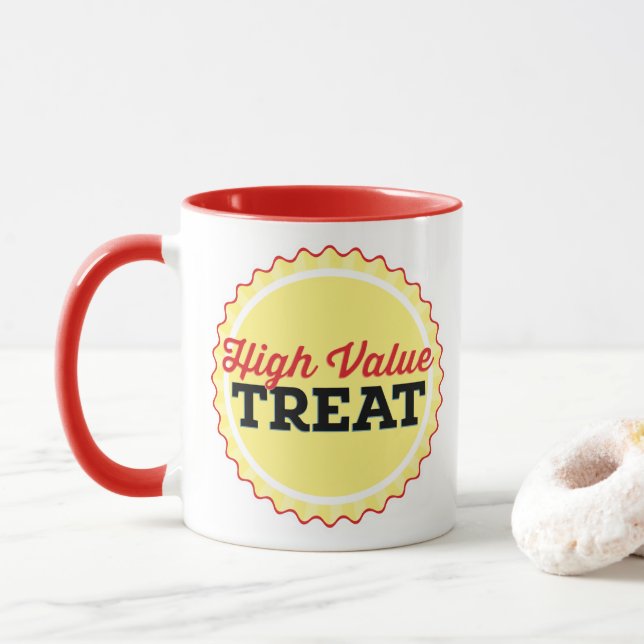 High Value Treat Mug (With Donut)