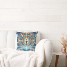 High Vibrational Person Pillow