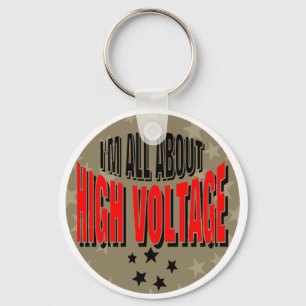 High Voltage Electrician Keychain