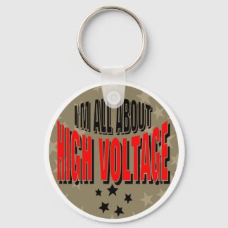 High Voltage Electrician Keychain