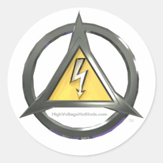 High Voltage Hot Rods stickers
