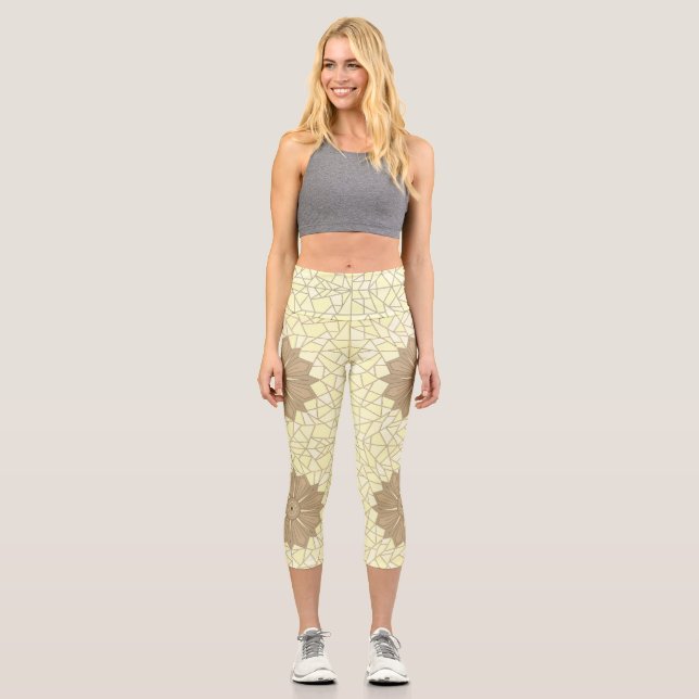 High Waisted Capris (Front)