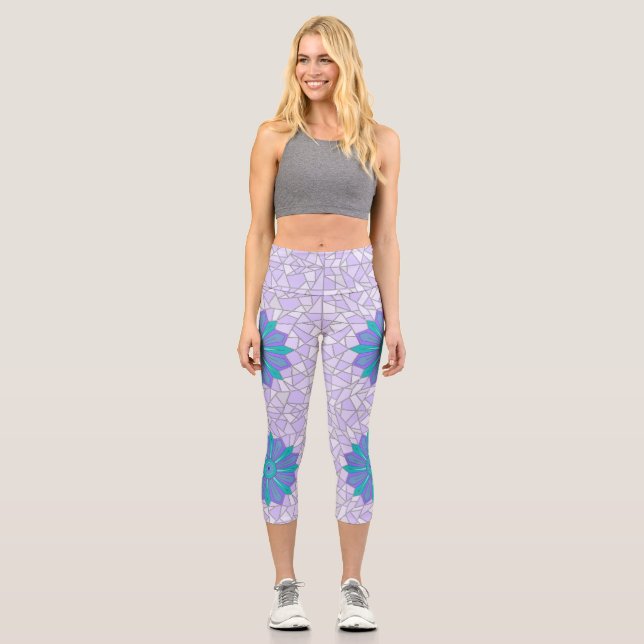 High Waisted Capris (Front)