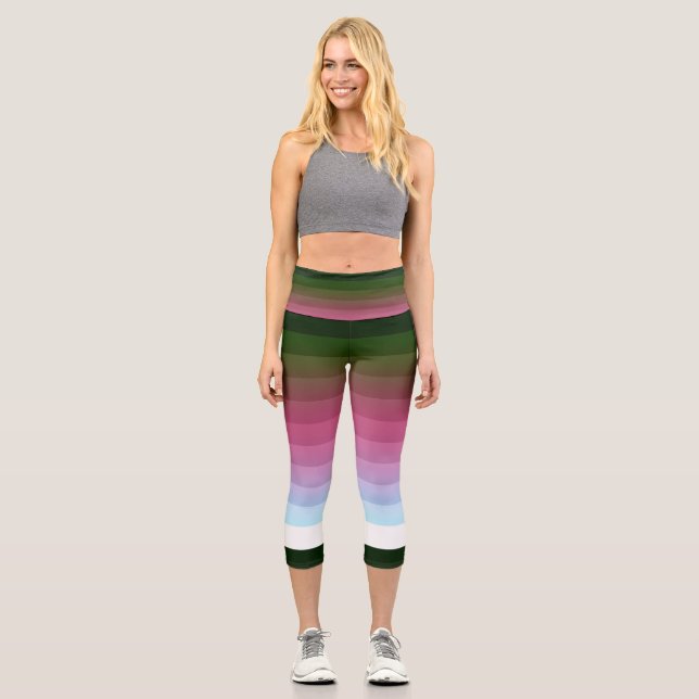 High Waisted Capris (Front)