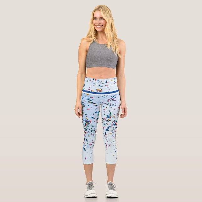 High Waisted Capris (Front)