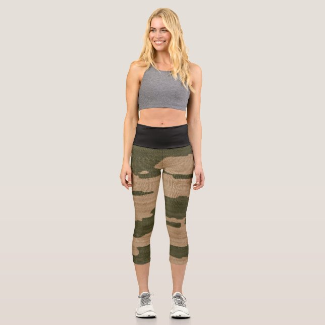 High Waisted Capris (Front)